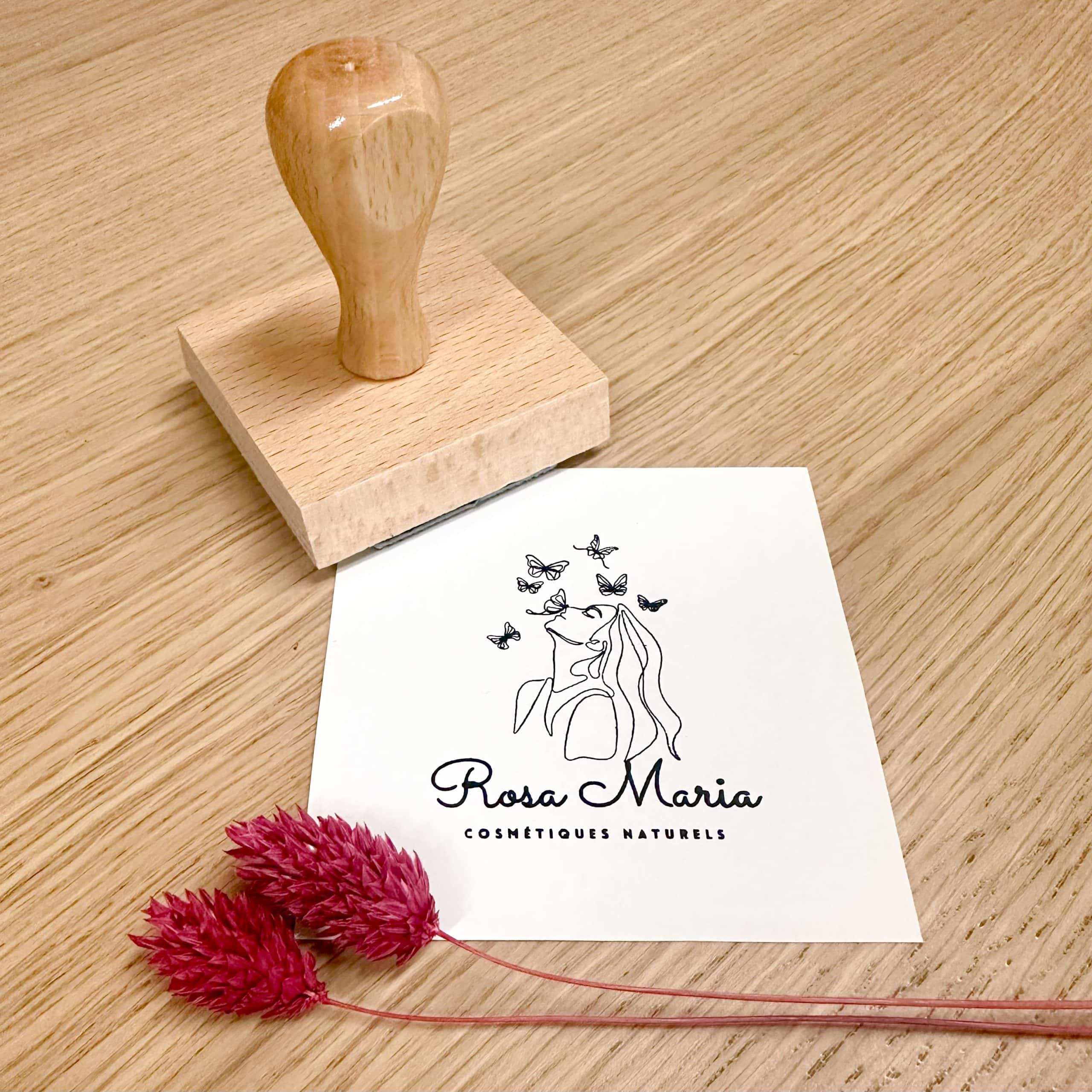 Tampon Logo carré • 60 x 60 mm – Image 2