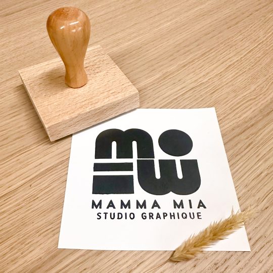Tampon Logo carré • 70 x 70 mm