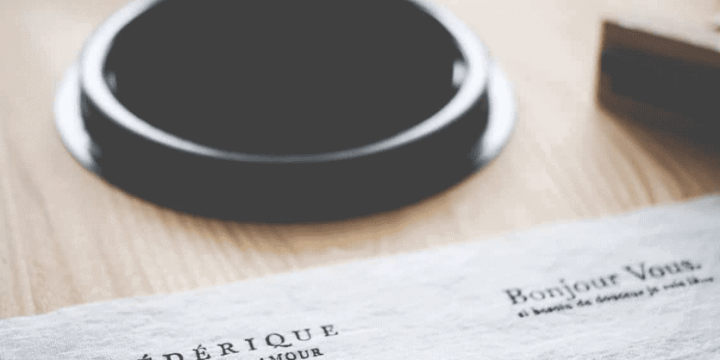 Encre pour tampon textile