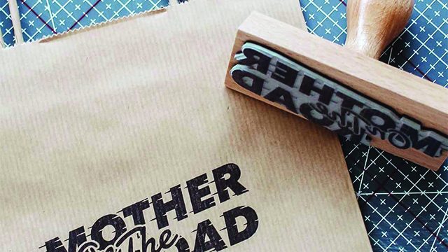 packaging personnalisé tampon